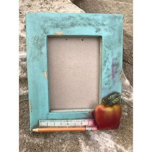 Teacher Gift Frame 5x7 opening BRAND NEW APPLE home school Secretary Assistance